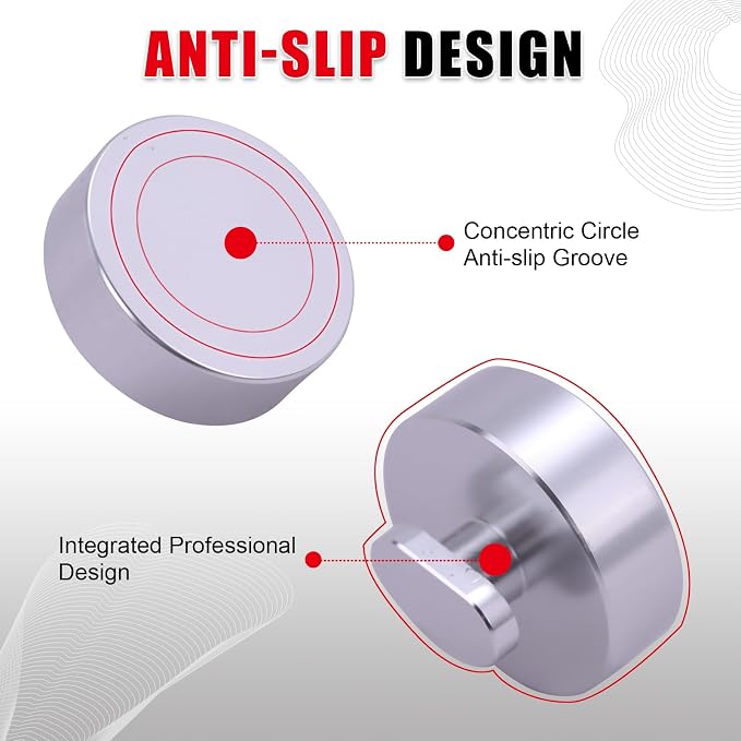 C8 Jacking Lift Pad Puck Billet Aluminum 4 Packs Fit - Image 2