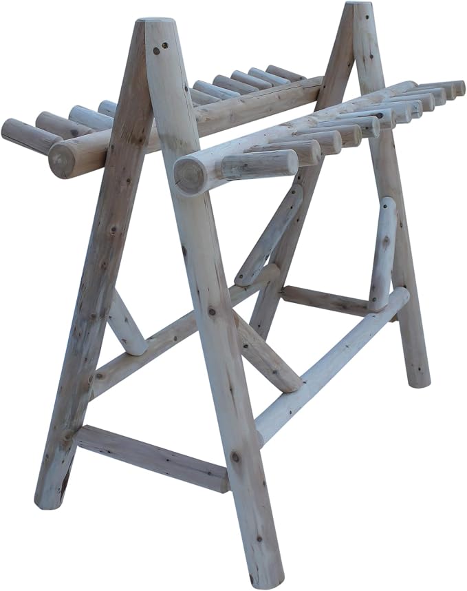 22-Place Freestanding Ski Log Racks, Pole Ski Holders, Garage Racks - Image 7