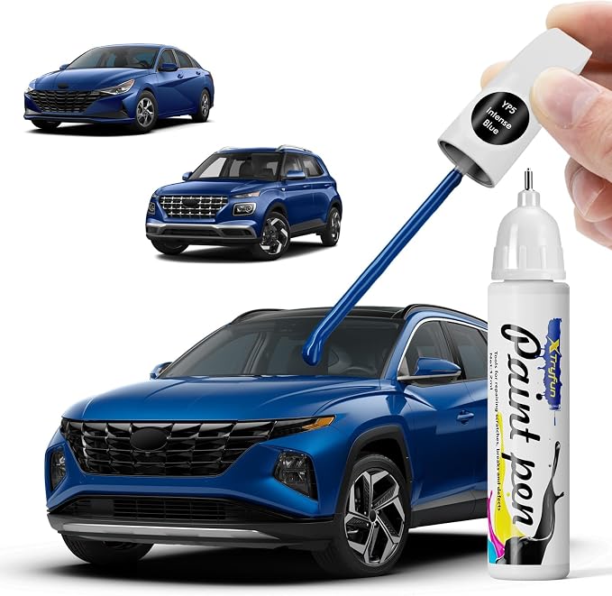 Intense Blue Touch Up Paint Compatible by XTryfun