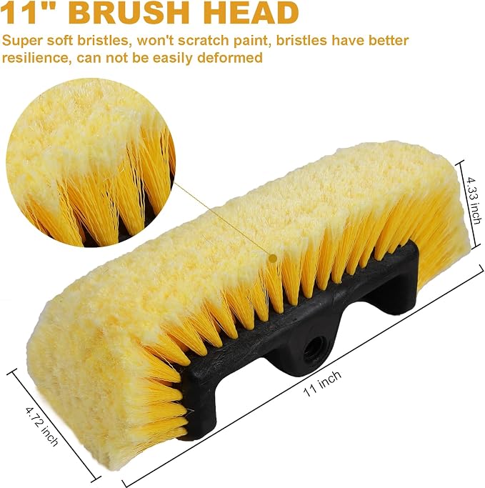 Car Wash Brush with Long Handle - Image 5