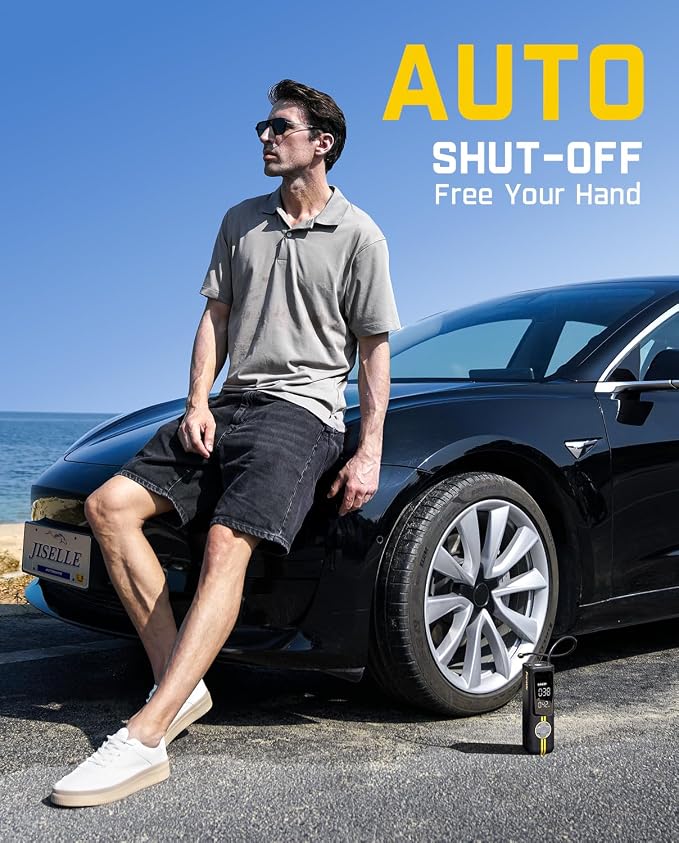 Fanttik X8 APEX EV Tire Inflator Portable Air Pump, 2X Faster Inflation - Image 5