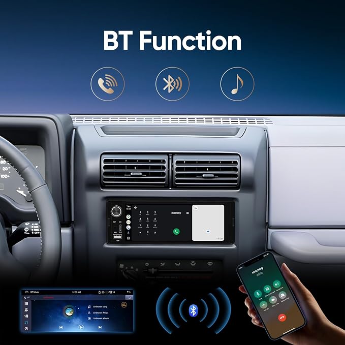 6.36" Single DIN Car Stereo - Image 4