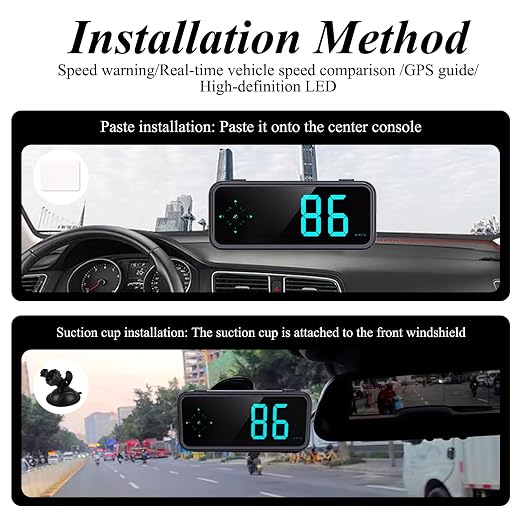 GPS Digital Speedometer for Car MPH, Universal HUD Speed Meter - Image 2