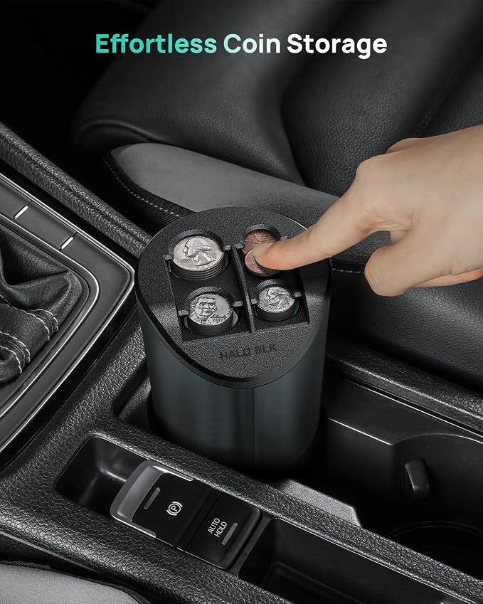 HALOBLK Large Capacity Coin Holder - Image 3