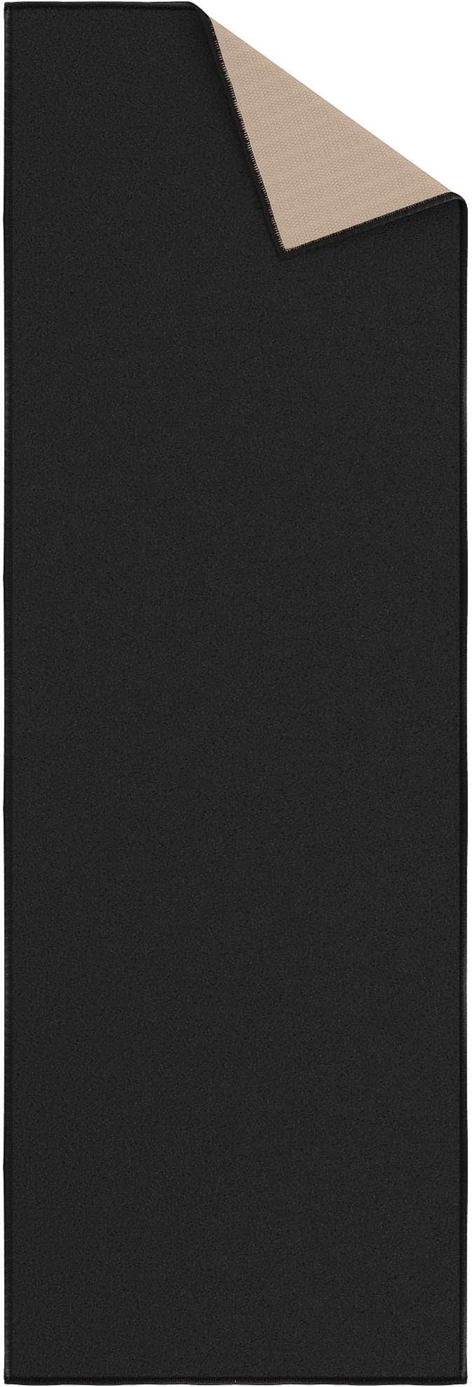 Ottomanson Hallway Runner Rug 20" x 59" Non Slip Solid Area Rugs Easy to Clean - Image 7