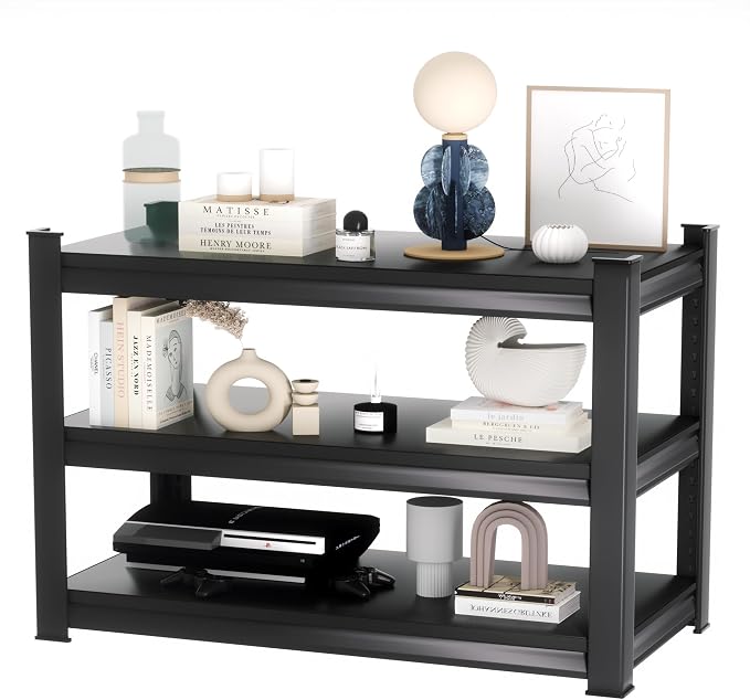 1350LBS Garage Storage Shelves Heavy Duty, 3-Tier Garage Shelving Heavy Duty by SUPPNEED