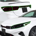 BOGAR TECH DESIGNS Full Headlight Taillight Reflector Sidemarker Head Tail by BogarTechDesigns