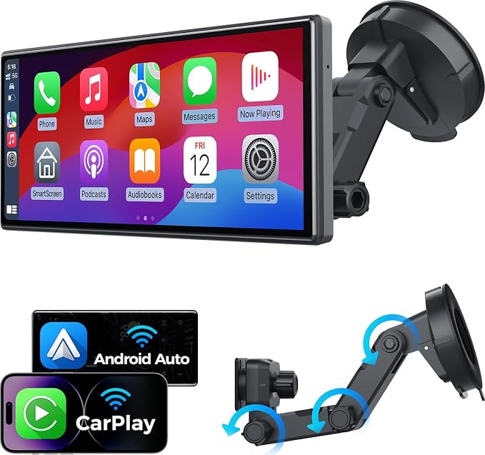 10.26" Wireless Apple Carplay Screen by Jataza