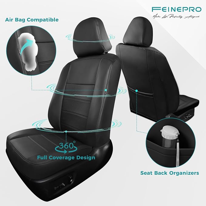 for Toyota Camry Seat Covers L LE XLE 2012 2013 2014 2015 2016 2017 - Image 3