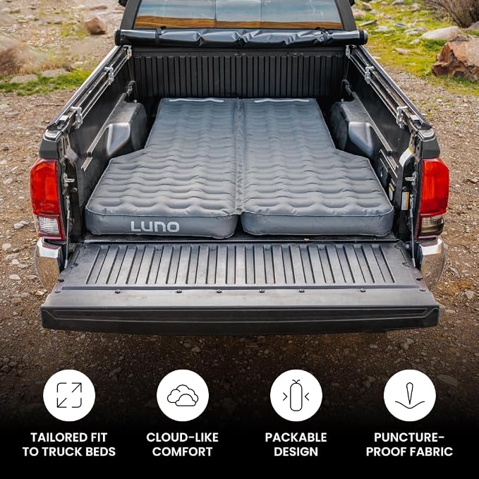 Luno AIR 6ft Truck Bed Mattress Car Camping - Image 3