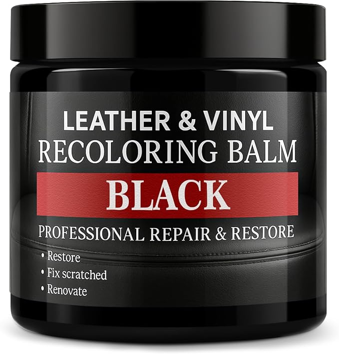 Leather Color Restorer, Leather Recoloring Balm, Scratch Remover, Leather Dye by Laxmorph