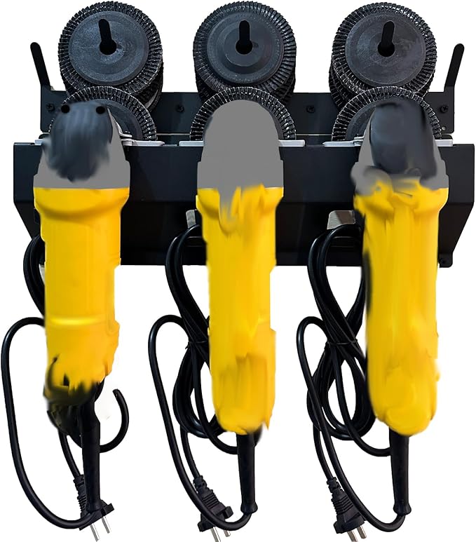 Updated Angle Grinder Holder, 3 Bay Angle Grinder Holder by Gijok