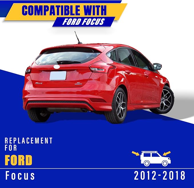 3 wipers Replacement for 2012-2018 Ford Focus, Windshield Wiper Blades Original - Image 5