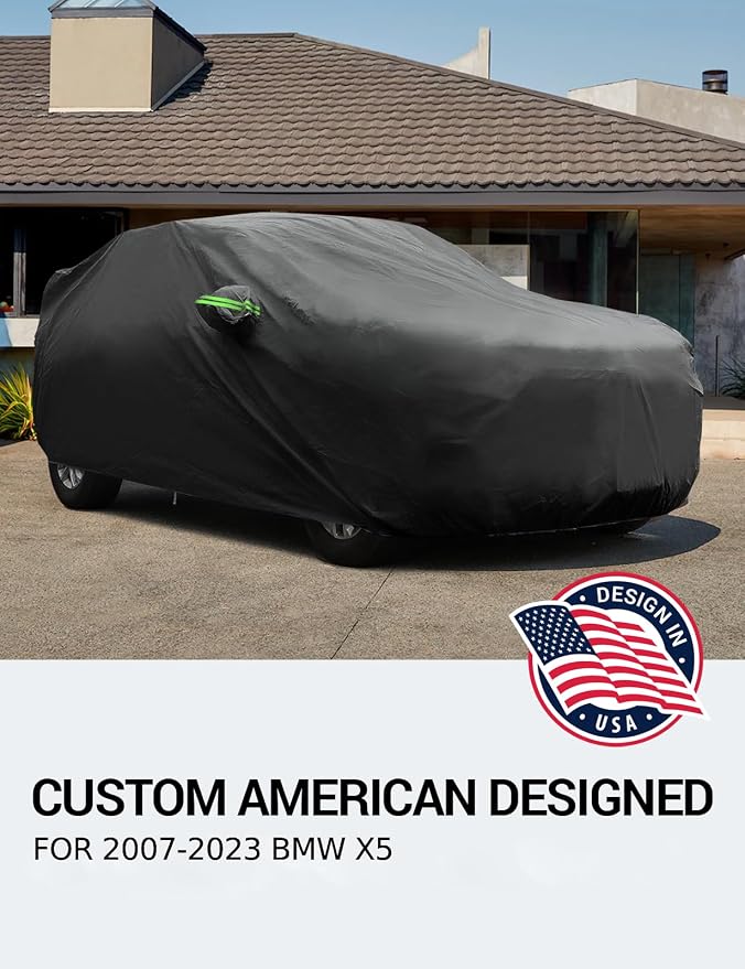 Proadsy 2025 Upgrade Car Cover for BMW X5 2007-2023 2024 2025, Waterproof All - Image 2