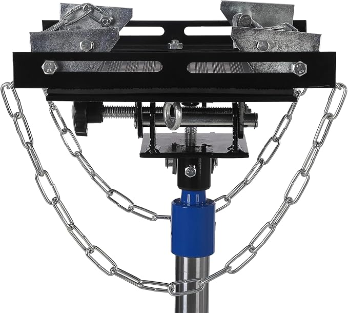 Transmission Jack with 1 Stage Hydraulic Ram, 1322 LBS Hydraulic Telescoping - Image 6