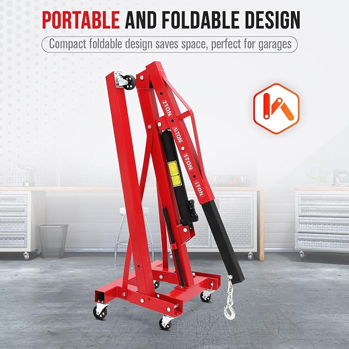 2 Ton Hydraulic Engine Hoist - Image 4