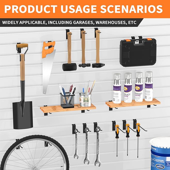 Slatwall Hooks for Wall Storage - Image 7