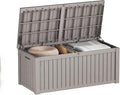 150 Gallon Resin Deck Box, Waterproof Outdoor Storage Bin by Decksplore%E2%80%94BuiltforOutdoor