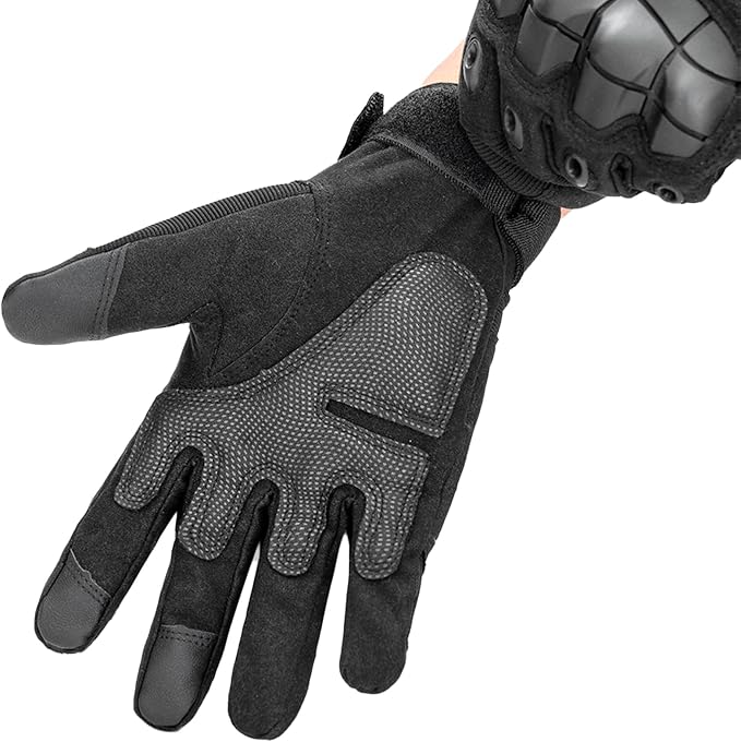 Touchscreen Tactical Gloves for Outdoor Protection Gloves, Motorcycle Riding - Image 2