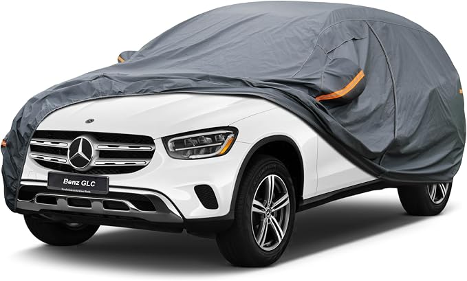 Premium Car Cover Custom Fit Mercedes-Benz GLC 300 350e, 16 Layers Heavy Duty by GUNHYI