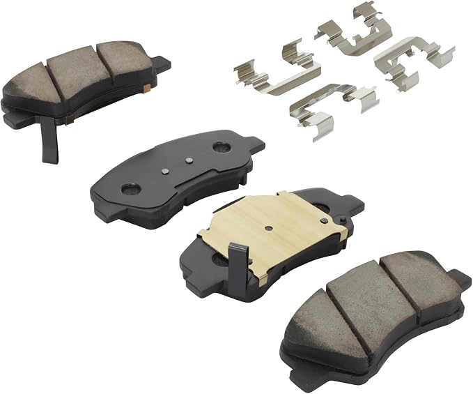 Premium Ceramic Front Brake Pads Compatible - Image 2