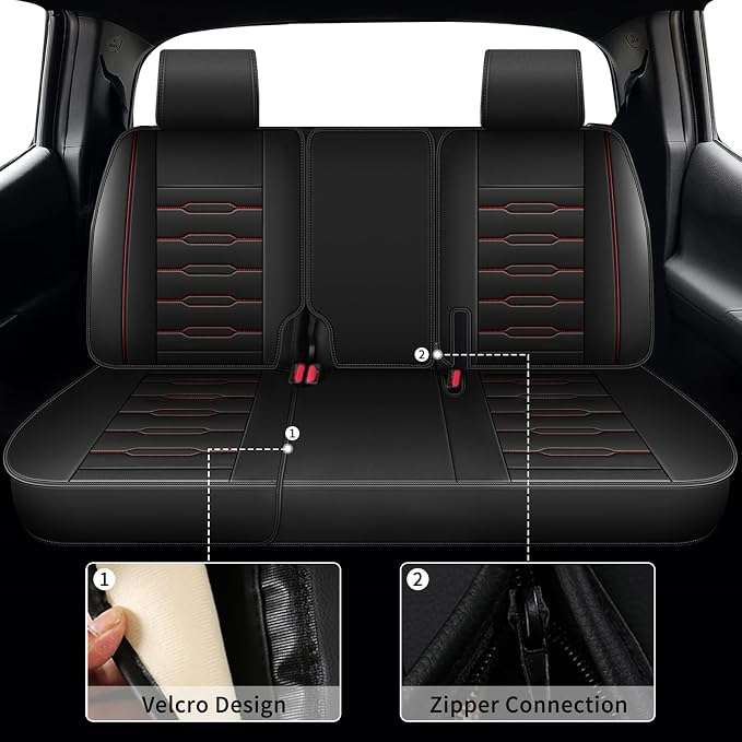 Seat Covers Fit for Honda Ridgeline 2006-2024 2025: Crew Cab 5 Seats Car Seat - Image 5