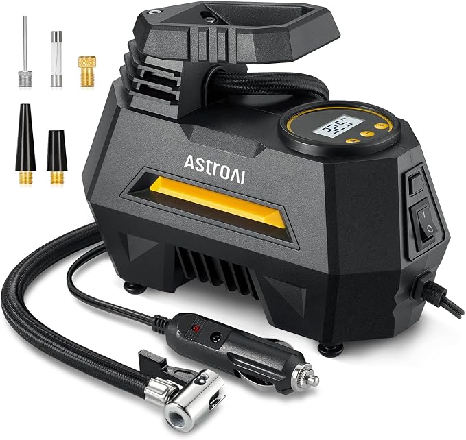 AstroAI Tire Inflator Portable Air Compressor Tire Air Pump by AstroAI