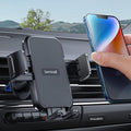 Lamicall 2025 Wider Clamp & Metal Hook Car Phone Holder Vent Phone Holders by Lamicall