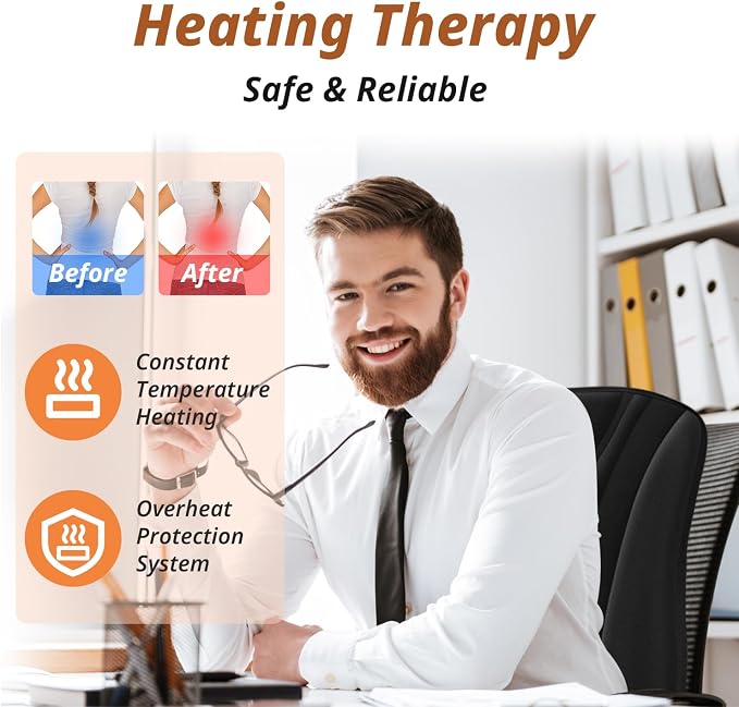 Heated Seat Cover Expanded in Heating Area Winter Seat Cushion - Image 3
