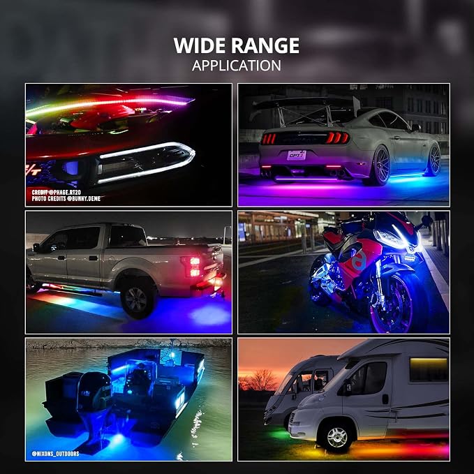 OPT7 Aura DreamColor Underglow Chasing Light Kit - Image 8