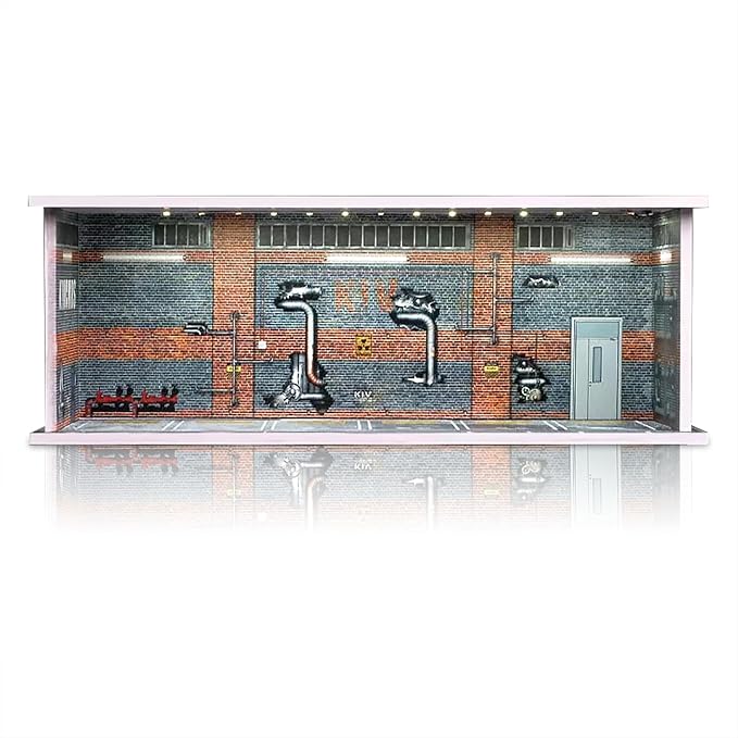 Display Case for Hot Wheels: Stackable Parking Garage for 1/64 Scale Matchbox by Saichotoy