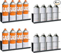 Aerosol Spray Can Holder Rack 4 Packs, Spray Bottle Organizer Wall Mounted by Urenwp