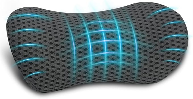 Lumbar Pillow, Memory Foam Lumbar Support Pillow by FOUSUPDT
