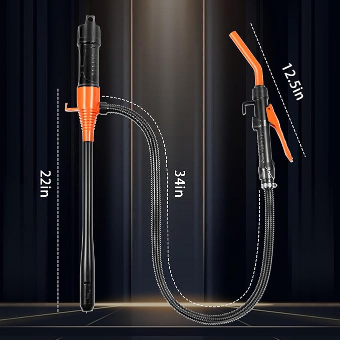Portable Power Battery Pump, Battery Powered Siphon Fuel Transfer Pump - Image 7