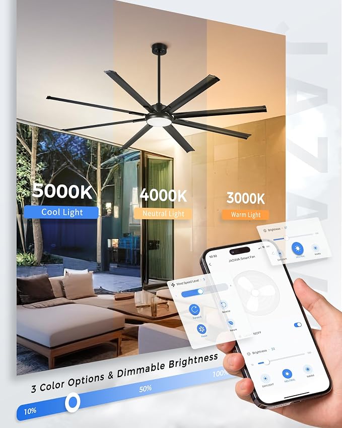 84 Inch Industrial Ceiling Fan - Image 8