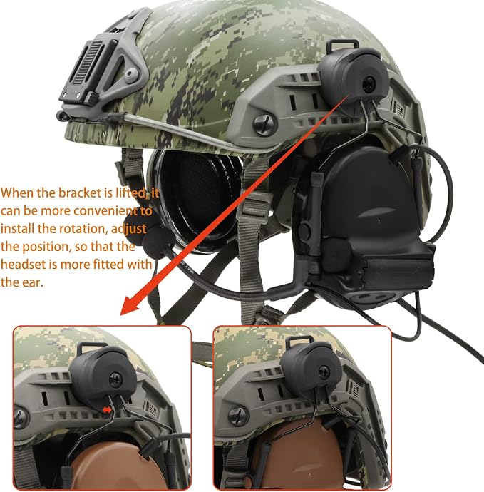 COMTA 2 Helmet-Type Tactical Headset - Image 6
