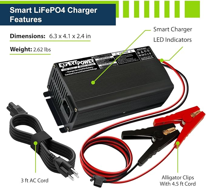 ExpertPower 12V 20A Smart Charger - Image 6