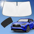 for Toyota Highlander 2020-2024 2025 2026 Sun Shade Sunshade Windshield Cover by ZOIBVCARSUNSHADE