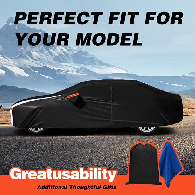 Subaru Forester Car Cover 100% Waterproof All Weather, Gift - Image 7