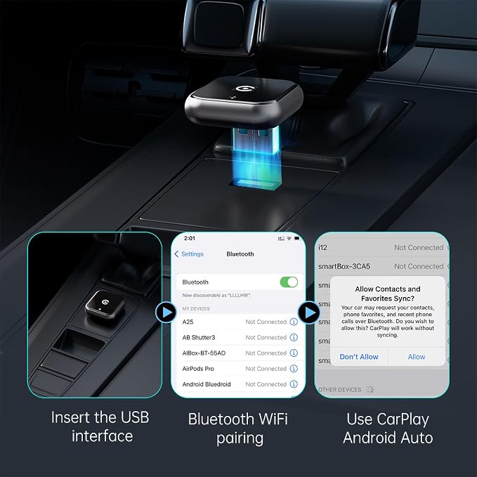 Wireless CarPlay Adapter for iPhone - Image 3