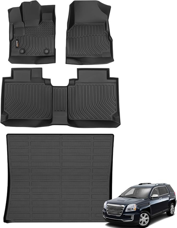 Binmotor-Floor Mats Cargo Liner Set by VisittheBinmotor