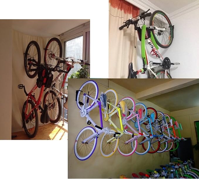 Dirza Bike Rack Garage Wall Mount Bike Hanger Bike Hooks Bike Storage Bicycle - Image 6
