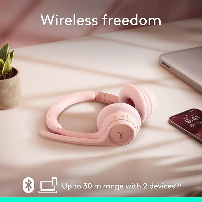 Logitech Zone 300 Wireless Bluetooth Headset - Image 4