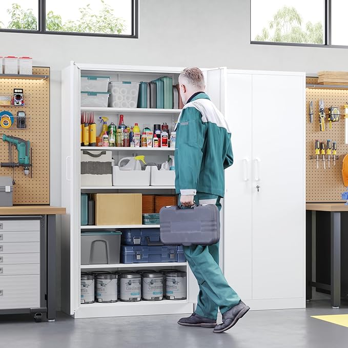 Letaya Metal Storage Cabinet - Image 2