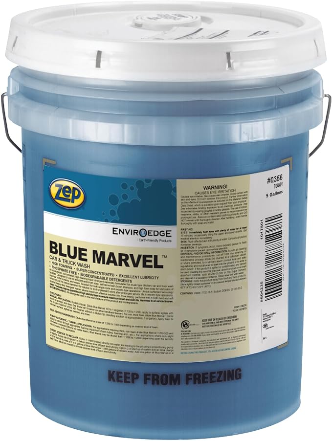 Zep Blue Marvel Car and Truck Wash by Zep