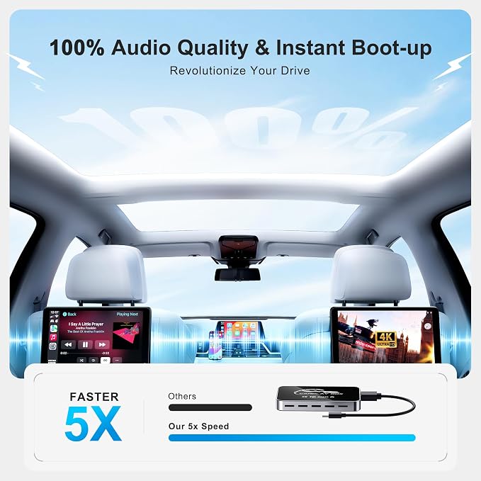 AI Box Wireless CarPlay & Auto Adapter - Image 8