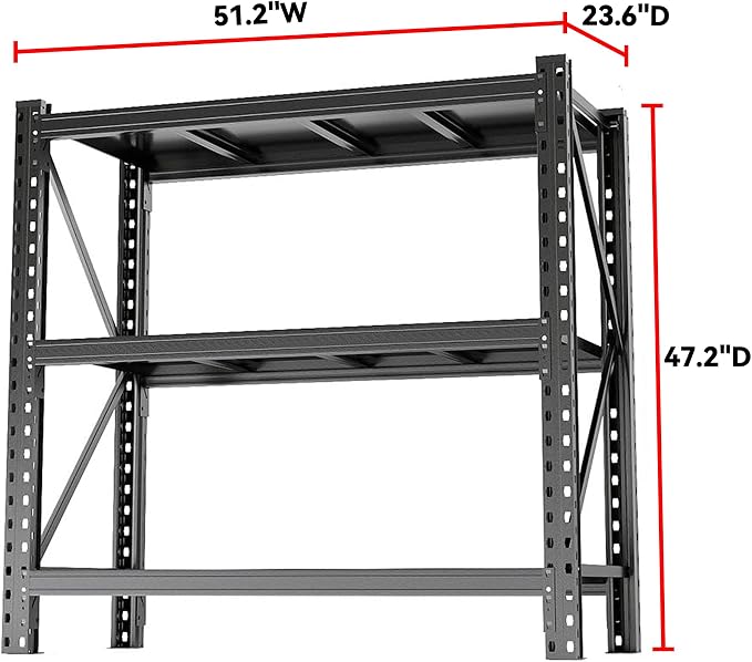 Heavy Duty Metal Storage Shelves - Image 3