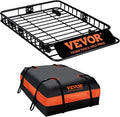 VEVOR Roof Rack Cargo Basket, 200 LBS Capacity Universal Rack Carrier by VEVOR