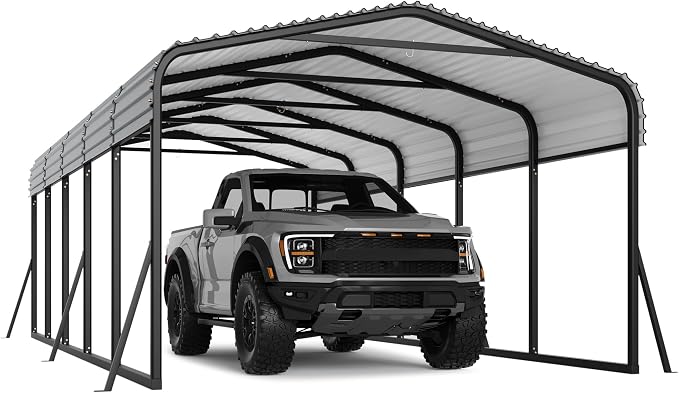12x24FT Metal Carport Kits by GarveeLife