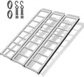 Rockland Tri-Fold Aluminum Loading Ramp, 1500 LBS Loading Capacity, Portable by Rockland